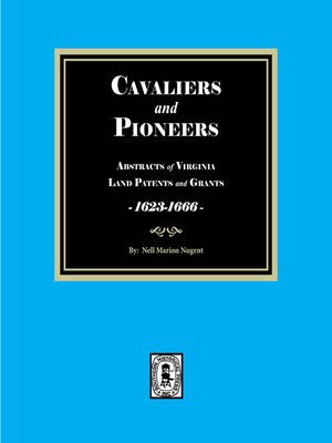 cover image of Cavaliers and Pioneers